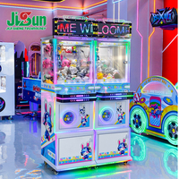 En gros, Machines à griffes à monnayeur avec éclairage LED, 110V/220V, en métal, couleurs personnalisables, pour la famille