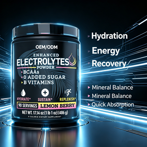 Poudre d'électrolytes pour l'hydratation, le regain d'énergie, la récupération, les minéraux essentiels pour l'entraînement et l'usage quotidien - Product Image 2