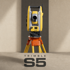 Station totale Trimble S5 : Équipement de topographie robuste pour la cartographie et la topographie de chantier - Product Image 1