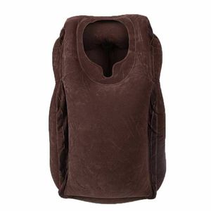 Palla da Ginnastica Portatile da Viaggio in PVC 105cm Gonfiabile <span class=keywords><strong>per</strong></span> un Sonno Confortevole - Product Image 2