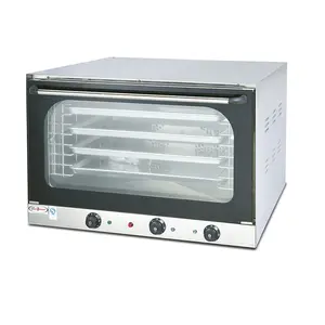 Commercial 4 Trays 120L Electric Convection Oven 5 layers air circulation oven with spray and upper heating Industrial oven