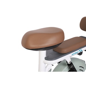 Patinete eléctrico urbano ligero para adultos, batería de 48V 12AH/20AH, velocidad máxima de 40 km/h, con luz LED frontal y cesta de almacenamiento para el transporte diario en la ciudad - Product Image 3