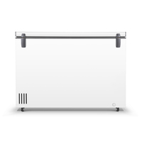 BD-400 Haute Qualité Usine Prix Whosale Top Porte Ouverte Unique 30 Degré congélateur poitrine En Option 400l congélateur