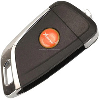 Télécommande universelle filaire Xhorse XKKF03EN à 3 boutons, style couteau, pour outil de clé VVDI VVDI2