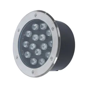 Luminária led para paisagem, para áreas externas, quente, 15w, para áreas externas, ip67, holofote subterrâneo