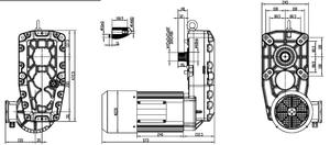 Hzpt ตัวลดกระเรียนแบบขดลวดอุตสาหกรรมรอกไฟฟ้าอัตราส่วนลด40ตันปลอดภัยในการทำงาน - Product Image 2