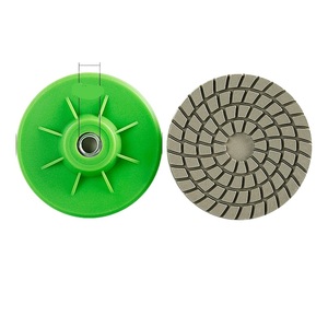 PMS 4 POLEGADA Diamante Moagem Disco Molhado Seco Azulejo Aparar Abrasivo Polimento <span class=keywords><strong>Pad</strong></span> M10/M14/M16 <span class=keywords><strong>Angle</strong></span> <span class=keywords><strong>Grinder</strong></span> - Product Image 3