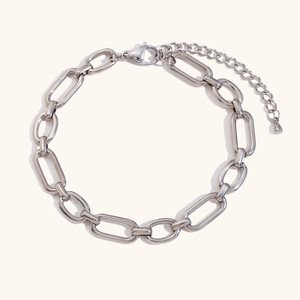 Chaîne <span class=keywords><strong>de</strong></span> <span class=keywords><strong>cheville</strong></span> artisanale en acier inoxydable, motif clip <span class=keywords><strong>de</strong></span> papier et nœud <span class=keywords><strong>de</strong></span> <span class=keywords><strong>grain</strong></span> <span class=keywords><strong>de</strong></span> café, polyvalente, haut <span class=keywords><strong>de</strong></span> gamme et unique pour femme. - Product Image 1