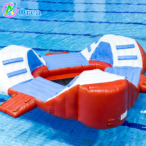 Nuevos Juegos Acuáticos Inflables Personalizados de Fábrica para Piscina, Lago o Mar, Torre de Agua Inflable para Escalar, Juegos Acuáticos Flotantes para Niños - Product Image 2