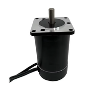 57BLR-F série 60w moteur à courant continu sans balais à bride carrée moteur BLDC léger pour les solutions de maison intelligente