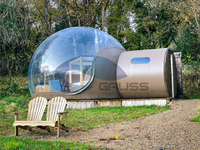 Tente dôme à bulles, hôtel gonflable, tente de glamping, tente à bulles transparente, tente de camping gonflable, rassemblements en plein air, événements