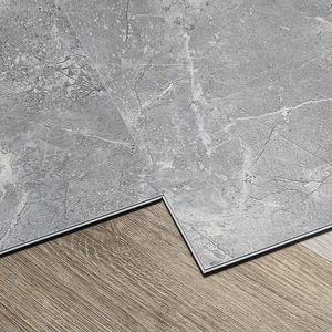 Prix Revêtement <span class=keywords><strong>de</strong></span> Sol Vinyle <span class=keywords><strong>de</strong></span> <span class=keywords><strong>Luxe</strong></span> SPC Marbre Couleur Brillante Aspect Simple Panneau Mural Clic SPC 4mm 5mm 6mm - Product Image 2