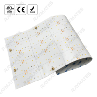 Panneaux lumineux Raymates 200 LED 24V, découpables et connectables, panneaux LED pour éclairage commercial et rétroéclairage de signalétique CE ROHS