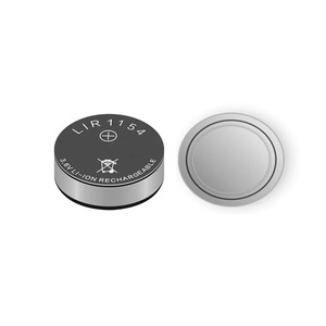 LIR1154<span class=keywords><strong>แบตเตอรี่</strong></span>ลิเธียมแบบปุ่มลิเธียมไอออน3.6V 50mAh สำหรับชุดหูฟัง airpods แบบชาร์จไฟได้ - Product Image 2