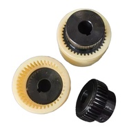 Accouplement à manchon en nylon avec anneau denté interne en nylon pour une réduction des vibrations sans entretien