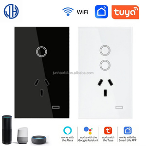 Enchufe de Pared Inteligente para el Hogar, Argentina/Australia, con Interruptor de Luz, Control Inalámbrico por Wifi con la Aplicación Tuya - Product Image 1