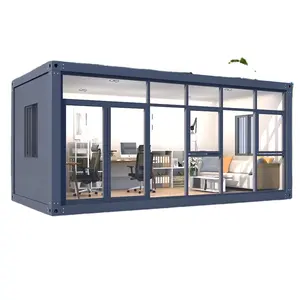 Lower MOQ Customized Luxury Ready Made Storage Containers Prefabricated Foldable House