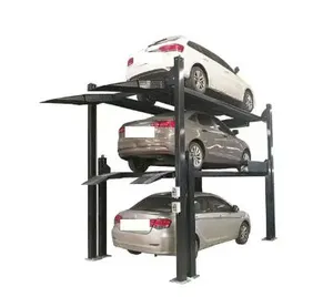 Lift parkir mobil otomotif, lift hoist mobil 4 post lift