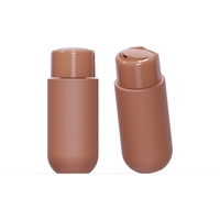 Flacon cosmétique rond Choebe 200 ml pour soins capillaires, gel douche, shampoing, en plastique HDPE, avec bouchon PP, impression personnalisée
