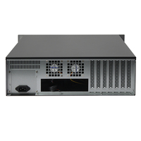 Boîtier de serveur industriel ATX HTPC3U 19 pouces, châssis de montage en rack 3U en stock pour accessoires informatiques industriels