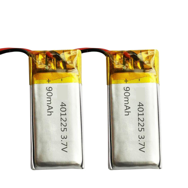 LP401225 3.7V Ultra Thin Lithium Battery for Wireless Earphone Smart Watch Small Electronics-LiNiMnCoO2 Cathode 800