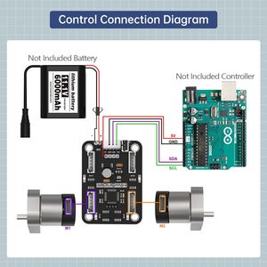 Encoder di assorbimento degli urti del motore a corrente continua del telaio del Robot Smart Car Full-Metal fai da te - Product Image 6