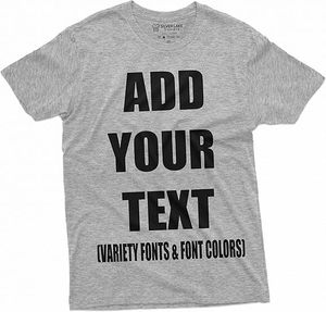 All'ingrosso aggiungi il tuo testo <span class=keywords><strong>t</strong></span>-<span class=keywords><strong>Shirt</strong></span> in cotone bianco personalizzata da uomo <span class=keywords><strong>t</strong></span>-<span class=keywords><strong>Shirt</strong></span> personalizzata in tinta unita nera - Product Image 2