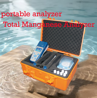 TP2126 Portable Total Manganese Analyzer Suitcase Design Built-in Lithium Battery Emergency Field Water Detection