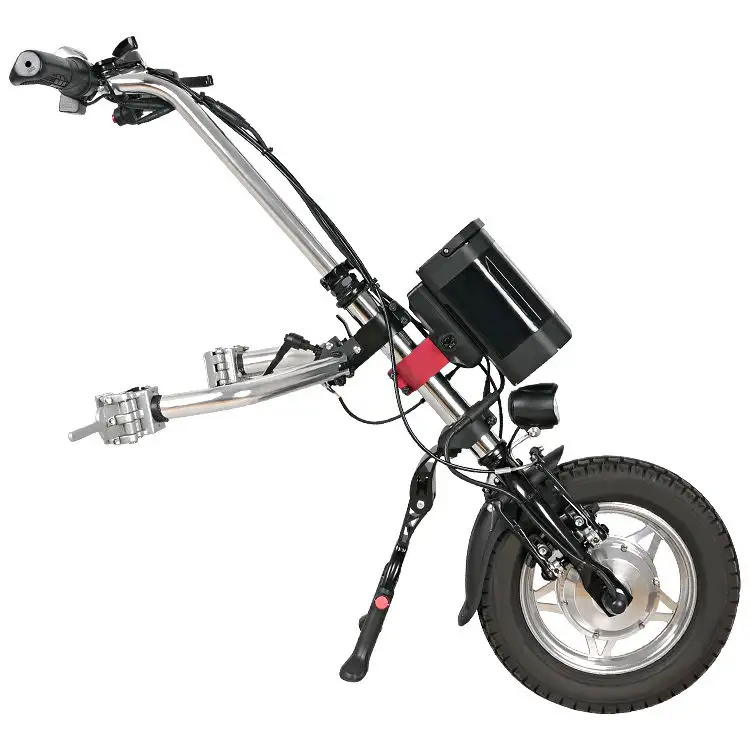 Электрический ручной велосипед 36 В 350 Вт, прикрепляемый для мотора инвалидной коляски, ручной велосипед