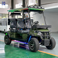 Voiture de tourisme tout-terrain CAMP à 4 places, avec batterie au lithium 72V, voiturette de golf électrique