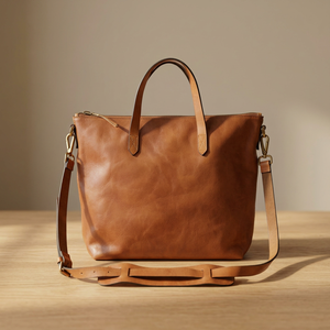 BS INTERNATIONAL Bolso de Mano Elegante para Mujer, 100% Cuero Genuino, para el Día de San Valentín, con Correa de Hombro Extraíble, Capacidad de 1L, Impermeable - Product Image 3