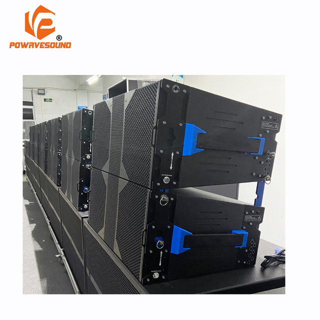 Latest Original Design Active Line Array Speaker Audio Sound System 8 Inch Powered 2-way Outdoor Indoor Concert Event Speaker