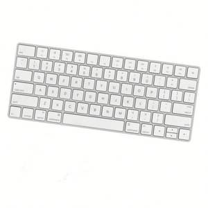 Teclado Mecánico Mágico de Tamaño Completo, Recargable, Inalámbrico BT, USB Tipo C, 78 Teclas, A1644-Plateado, para Uso en Escritorio - Product Image 4