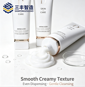 White LDPE Essential Oil Cosmetic Tube with Screw Cap Matte Finish Offset Printing Labeling - Product Image 6
