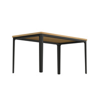 Table de conférence en bois moderne et simple, table multifonctionnelle pour bibliothèque