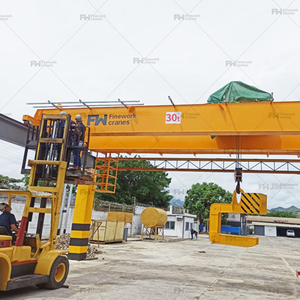 Dầm đôi di động 10 + 10 tấn cần cẩu trên không 2 dầm 15 tấn - Product Image 3