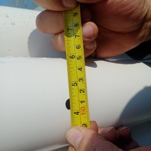 Upvc đục ống 200mm PVC thoát nước giếng giá danh sách 8 inch Ống - Product Image 3