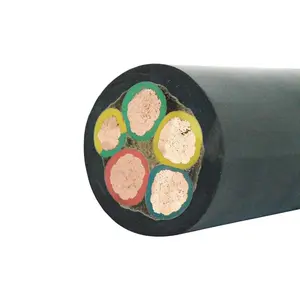 Aislamiento de goma Triton de acero inoxidable extensible de alta calidad de fábrica Cable de equipo de cobre libre de mantenimiento impermeable