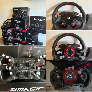 Set Pedali da Fabbrica Simagic P1000-RS Idraulici per Simulatore di Corse Pedali in Metallo per Videogiochi di Corse Accessori da Gioco - Product Image 3