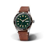 Relojes de Buceo para Hombre, Automáticos, Mecánicos, con Cristal de Zafiro, 10 ATM, Personalizados
