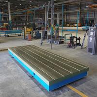Nouvelle table de soudage de précision Meisida HT250 en fonte avec rainures en T, plateforme de fixation CNC, établi industriel personnalisé