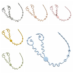 Cadena de Silicona Anticaída para Bebé, Mordedor Ajustable con 2 Clips, Correas de Juguete, Accesorios para Cochecito, 1 Unidad - Product Image 6