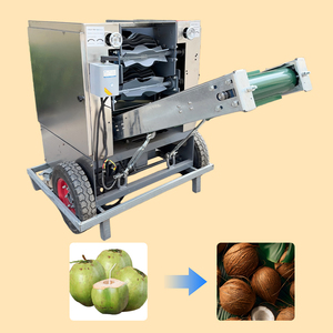 Máquina Peladora de Coco, Desgranadora de Coco, Máquina para Quitar la Cáscara del Coco, Máquina Peladora de Cáscara Dura de Coco, Totalmente Automática - Product Image 1