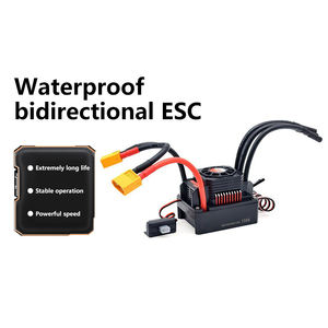 ESC bidirectionnel étanche sans balais de 25A à 150A - Pièce de rechange en plastique pour bateaux RC, robots et électronique de drones FPV - Product Image 4