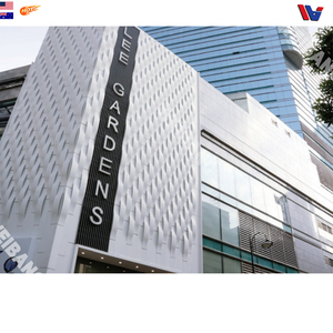 HongKong Customized Durable Modern Aluminum Alloy Architectural Woven Mesh Panel for Exterior Facade Curtain Wall - Product Image 1