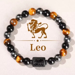 Bracelet JD GEMS Populaire des Douze Constellations du Zodiaque en Pierres Naturelles, Meilleure Vente, Bracelet en Perles Fines - Product Image 6