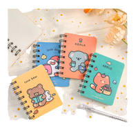 Carnet à spirales ligné rechargeable, journal d'écriture scolaire, fournitures de papeterie pour le travail et le bureau