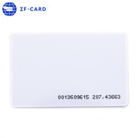 Tarjetas de chip personalizadas de PVC en blanco para impresora Fargo