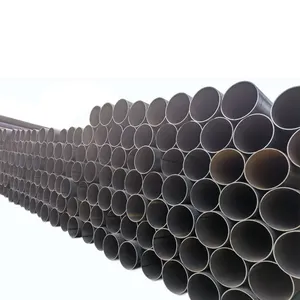 Tubo de ferro preto API 5L 6" SCH40 tubo e tubo de aço carbono soldado