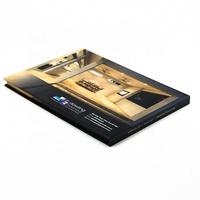 Vente directe d'usine invitation cadeaux articles oem de haute qualité utilisation publicitaire lcd boîte cadeau courrier vidéo livret 7 pouces